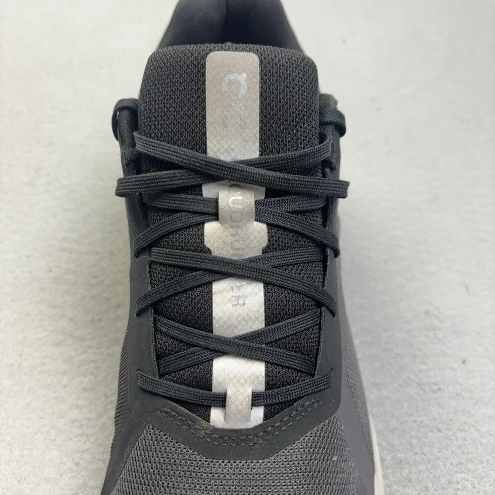 On Cloudrunner Shoes Mens Size 12 Black Mesh CloudTec Running Sneakers 56.99012